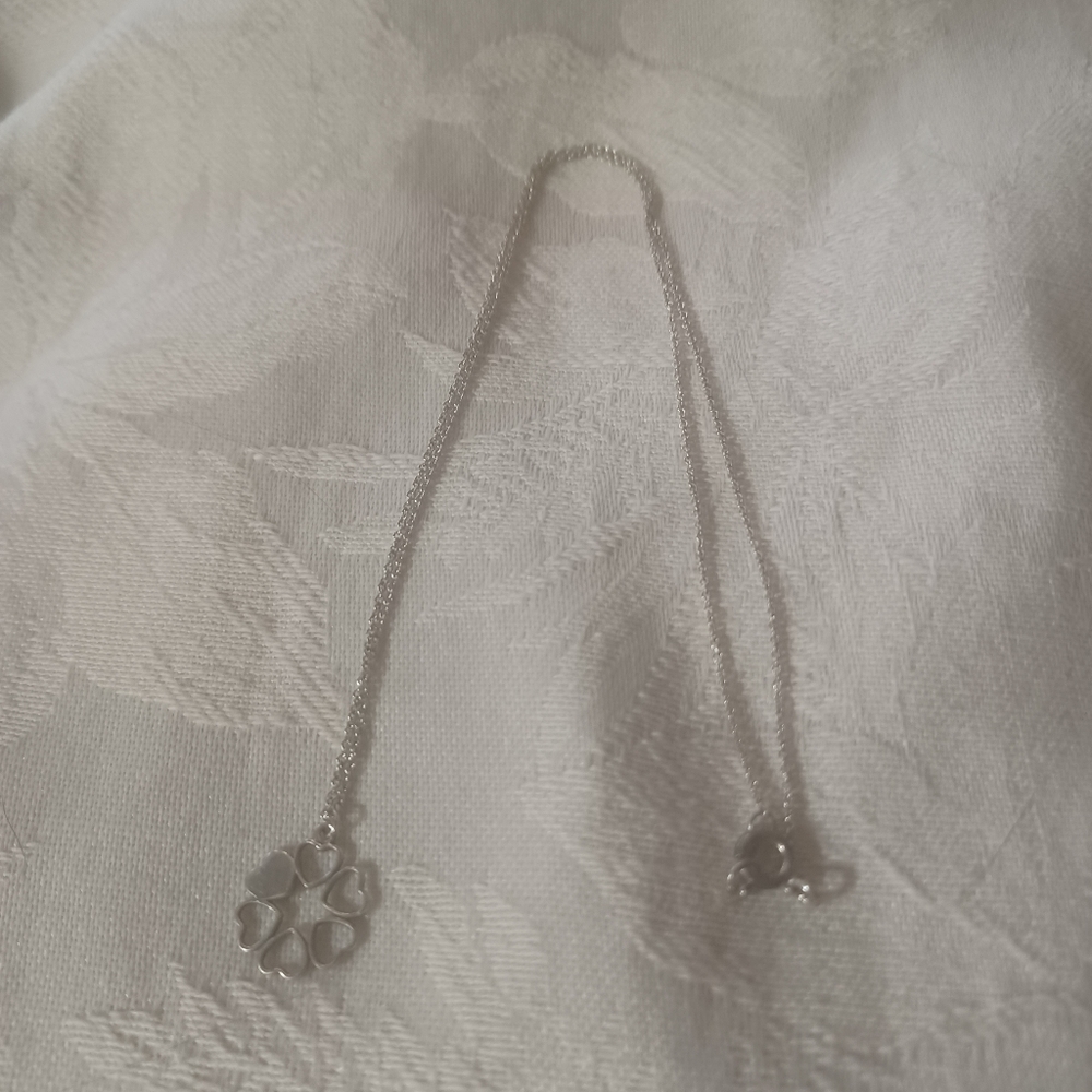 Tiffany & Co. Paloma Picasso Crown of Hearts Necklace, SS, 16 Inches - Picture 3 of 9